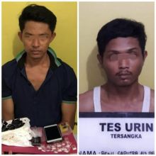 tersangka pengedar sabu