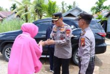 Kapolres Inhil tiba di Mapolsek Tuaka 