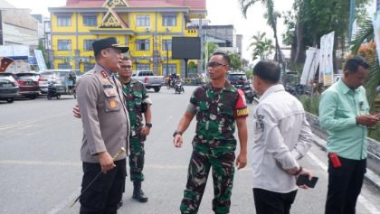 Sinergitas TNI-Polri, Pastikan Situasi Kamtibmas Tetap Aman dan Kondusif Pasca Pilkada 