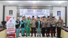 Jumat Curhat: Polres Kepulauan Meranti Serahkan Zakat Profesi ke Baznas