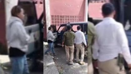 Dua Sejoli Kampar Terciuk Satpol PP Bermesran Didalam Mobil di Taman Kota (sumber dari: tvri riau)