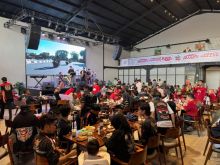 Ratusan Bikers Honda Tumpah Ruah di Event Scoopy Coffee Rave Pekanbaru