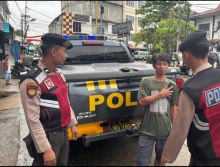 Patroli Rutin Sat Samapta Polres Inhil