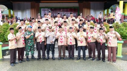 Peringatan Hari Pramuka di Indragiri Hilir