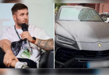 Investor kripto dan influencer Konstantin Galich, 32 tahun, ditemukan tewas di dalam mobil Lamborghini-nya dengan luka tembak di kepala/ X