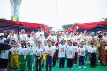 Puncak peringatan Hari Anak Nasional (HAN) ke-41 tahun 2025 di Indragiri Hulu (Inhu).