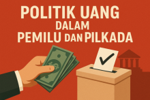 Ilustrasi politik uang. Sumber: KPU