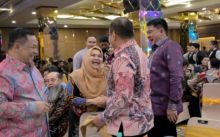 Bupati Bengkalis Hadiri Acara Pisah Sambut Danrem 031/WB