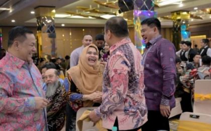 Bupati Bengkalis Hadiri Acara Pisah Sambut Danrem 031/WB