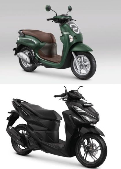 Honda New Scoopy dan Vario 125
