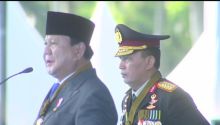 Prabowo Subianto dan Kapolri Jenderal Listyo Sigit Prabowo. Sumber: YouTube