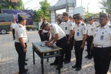 Lapas IIA Bengkalis Bacakan Ikrar dan Teken Komitmen Bersama Zona Integritas