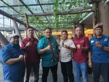 HUT JMSI ke 6 Serang Banten, Pengurus JMSI Bengkalis Ikut Hadir Malam Anugrah