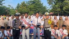 Police Go To School, Satlantas Polres Siak Bekali Pelajar SMKN 1 Perawang Keselamatan Berkendara