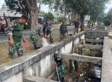 TNI Zero Waste, Kodim 0303 Bengkalis Apresiasi Dinas Lingkungan Hidup