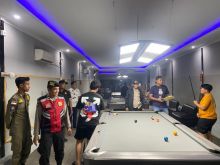 Cipkon Ramadhan, Polsek Tualang Tertibkan Warung Tuak dan Tempat Hiburan