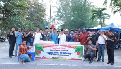 Keren ! 200 Paket Takjil Untuk Berbuka Puasa Dibagikan Panitia Bazar Ramadhan