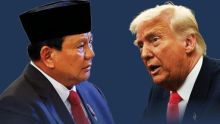 Presiden RI Prabowo Subianto dan Presiden AS Donald Trump. Sumber: Liputan6.com