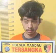 Unit Reskrim Polsek Mandau Amankan Kurir Sabu di Jalan Hangtuah, Air Jamban