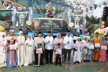 Mendagri Tito Karnavian menutup pelaksanaan Kepulauan Riau Ramadan Fair (KURMA) 2026