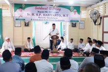 Pelaksana Tugas (Plt) Gubernur Riau, SF Hariyanto, melaksanakan agenda Safari Ramadan 1447 Hijriah dengan mengunjungi Rumah Suluk Syekh Oesman Syahabuddin di Jalan Madrasah, Bagan Siapi-api, Jumat (6/3/2026).