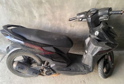 Sepeda motor pelaku