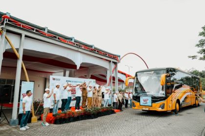 PTPN IV PalmCo Berangkatkan 520 Pemudik Gratis dari Pekanbaru
