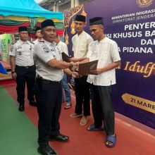 3 Narapidana Langsung Bebas Usai Mendapatkan Remisi Ramadhan