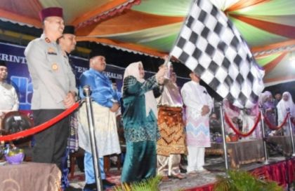 Bupati Bengkalis Kasmarni Lepas Pawai Takbir Sambut Idul Fitri 1447 H  