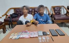Tidak Ada Ruang Bagi Pengedar Narkoba, Dua Tersangka Diringkus Tim Opsnal Polsek Mandau