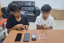 Dua Pengedar 9 Paket Narkoba Ditangkap Polsek Mandau