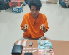 Satu Tersangka dan 10 Paket Sabu Diamankan Polsek Mandau