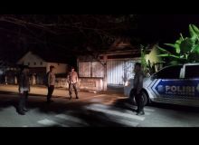 Patroli Rutin Ditingkatkan, Polsek Siak Jaga Rumah Warga Saat Mudik