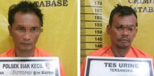 Rumah Jadi Tempat Pesta Sabu, Dua Orang Diciduk Polsek Siak Kecil