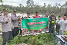 Sungai Kencong Dihijaukan, Sinergi Polisi dan Pemuda Menguat
