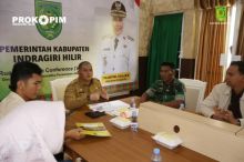 Bupati Inhil yang diwakili oleh Staf Ahli Bupati Bidang Ekonomi Keuangan dan Pembangunan TM. Syaifullah bersama stakeholder terkait, mengikuti Zoom Meeting Rapat Koordinasi (Rakor) Pengendalian Inflasi Tahun 2026 yang diselenggarakan oleh Kementerian Dalam Negeri Republik Indonesia (Kemendagri RI), 