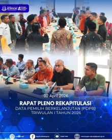 Rapat Pleno PDPB Triwulan I Digelar, Kejari Siak Turut Kawal Validitas Data