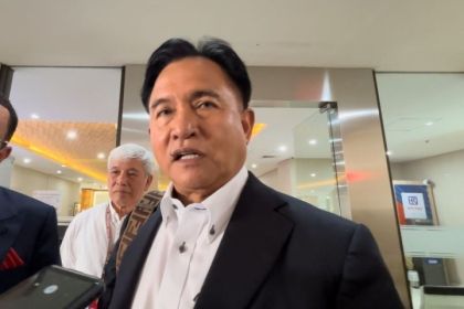 Menteri Koordinator Bidang Hukum, HAM, Imigrasi, dan Pemasyarakatan, Yusril Ihza Mahendra. Sumber: kompas.com