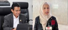 Anggota DPR RI Dapil Riau, Karmila Sari dan Hendry Munif