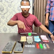 Polsek Rupat Amankan Sabu 1,13 Gram Beserta 4 Orang Pelaku