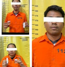 Pasutri dan Security Kantor Camat Bantan Positif Narkoba