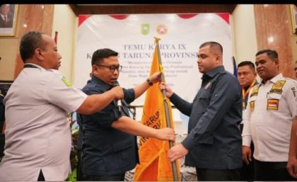 Muhammad Rahul terpilih sebagai ketua Karang Taruna Riau 