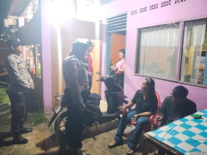 Razia Malam, Polisi Pastikan Koto Gasib Bebas Aktivitas Ilegal