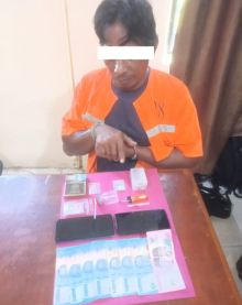 AU Warga Lubuk Garam Siak Kecil Diringkus Polisi