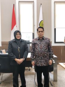 Bupati Afni Lobi Pusat, Perjuangkan Jalan dan Aset untuk Warga Kandis–Minas