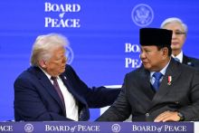 Presiden AS Donald Trump dan Presiden Prabowo Subianto. Sumber: Internet
