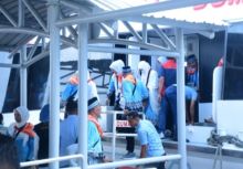 Kloter 9 Tiba di Batam, 399 Calon Jamaah Haji Bengkalis Siap ke Tanah Suci
