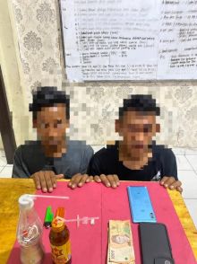 Polsek Sabak Auh Ungkap Peredaran Narkoba, Dua Pelaku Diamankan, Dua Lainnya DPO
