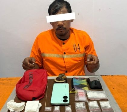 Mahasiswa Diduga Pengedar Sabu Dibekuk Polisi