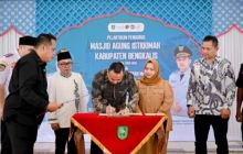 Pemkab Bengkalis MoU dan Resmi Terapkan E-Ticketing di Pelabuhan Roro
